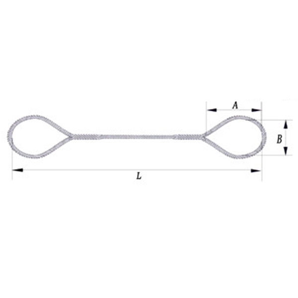 Steel Wire Rope Sling‑Hand‑Spliced Eye (Steel Core)
